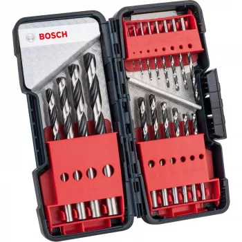 Set di punte elicoidali Bosch HSS PointTeQ 2608577350