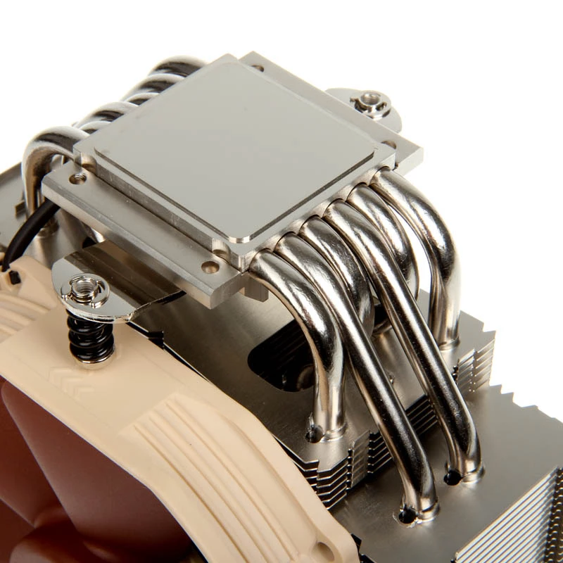 Componente di raffreddamento per computer Noctua NH-U14S dissipatore CPU 12 cm marrone, acciaio inox