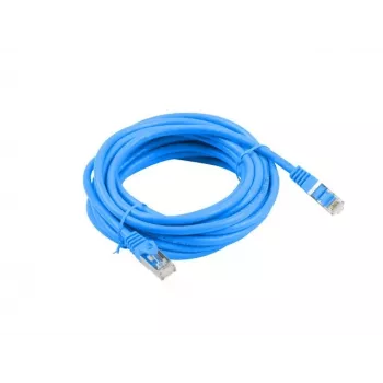 Cavo di rete LANBERG PCF6-10CC-1000-B Cat6 F/UTP 10 m blu, RJ-45 a RJ-45, 250 MHz, CCA