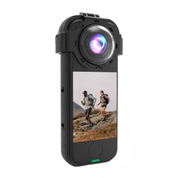 Custodia di protezione per lenti in vetro temperato Puluz per Insta360 X4 Air