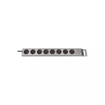 Brennenstuhl Super-Solid Line - Ciabatta - 8 uscite - Argento (1153340118)