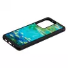 Custodia protettiva iKins per Samsung Galaxy S20 Ultra – design nero ninfee