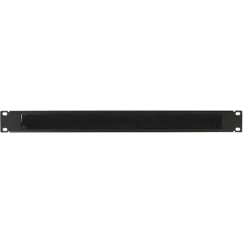 Pannello di gestione cavi LOGON RAO200BL nero metallo 48,3 cm