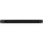 Pannello di gestione cavi LOGON RAO200BL nero metallo 48,3 cm