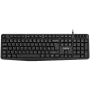 Tastiera con filo CANYON KB-1 layout UK nero