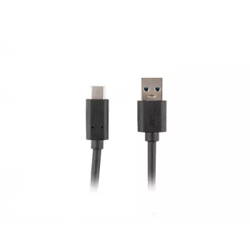 Cavo USB Lanberg CA-USBO-31CU-0018-BK 1,8 m USB 3.2 Gen 1 (3.1 Gen 1) USB-C USB-A nero (CA-USBO-31CU-0018-BK)