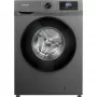 BOMANN WA 7185 lavatrice a carica frontale, 8 kg, 1400 giri/min, titanio/nero