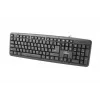 Esperanza TKR101 tastiera Office USB QWERTY inglese, russo nero