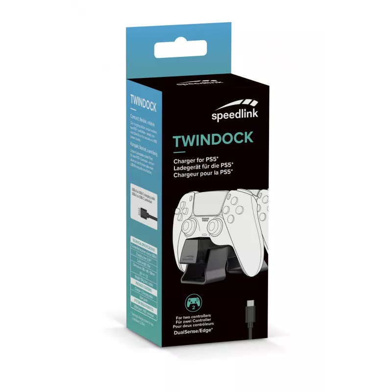 Stazione di ricarica SPEEDLINK TWINDOCK