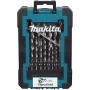 Set di punte Makita D-78352 HSS-GS, 19 pezzi in acciaio rapido per punte elicoidali