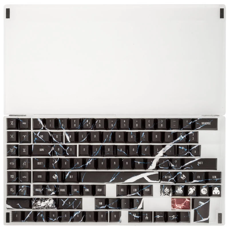 Set di keycap Traitors TARTARUS GAKC-373 — tasti per tastiera meccanica compatibili, layout UK