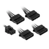 Cavo modulare Kolink KL-CBR-PAT — cavo di alimentazione modulare 4× 4-Pin Molex