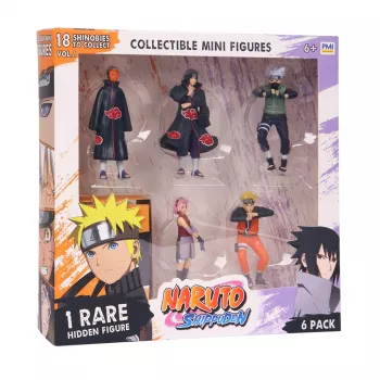 NARUTO SHIPPUDEN FIGURE – 6ER-PACK DELUXE EDITION VER. A