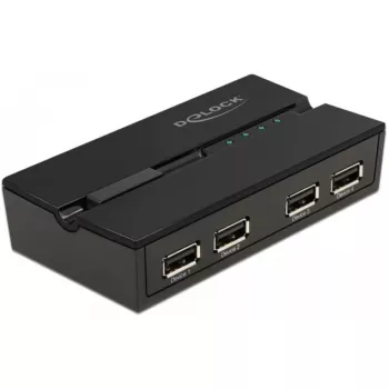 DeLOCK 11494 commutatore dati computer nero USB Type-A Type-B 0,48 Gbit/s
