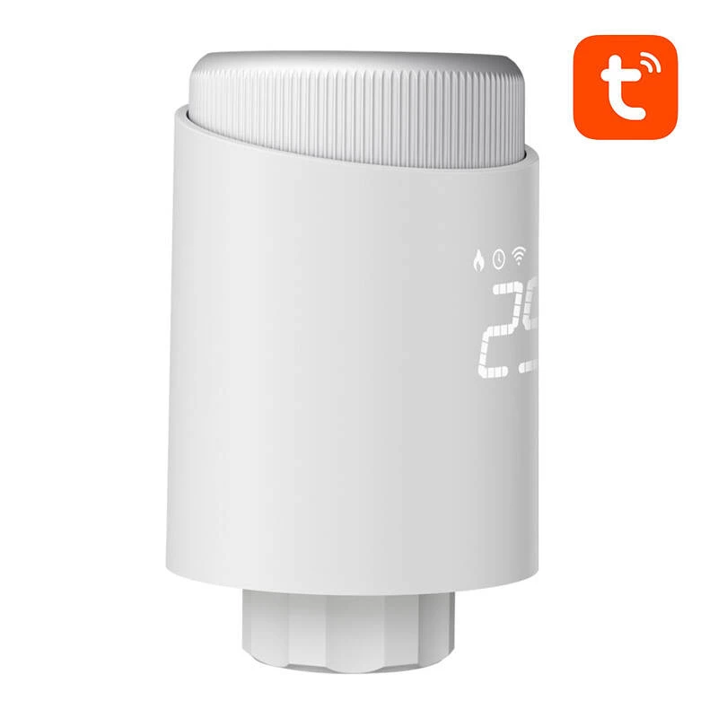 Valvola termostatica per termosifone Avatto TRV10 Zigbee Tuya controllo wireless, TRV smart
