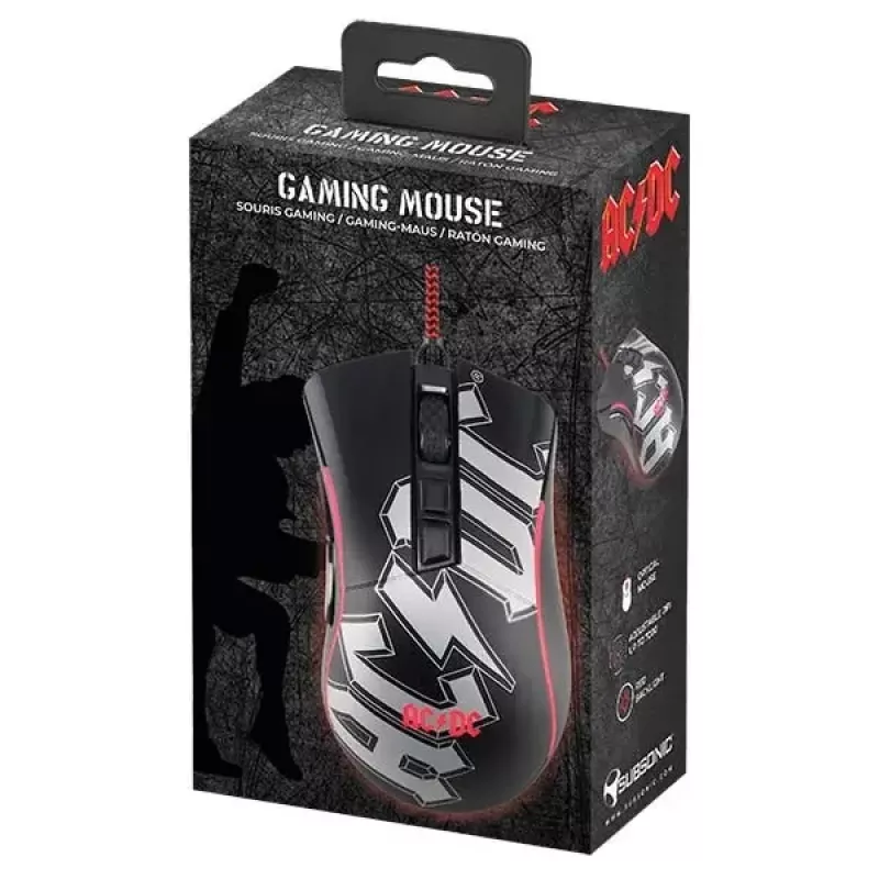Mouse gaming Subsonic AC/DC