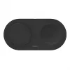 Belkin WIZ021VFBK – stazione di ricarica wireless 2-in-1 con tecnologia Qi2 15 W, nero