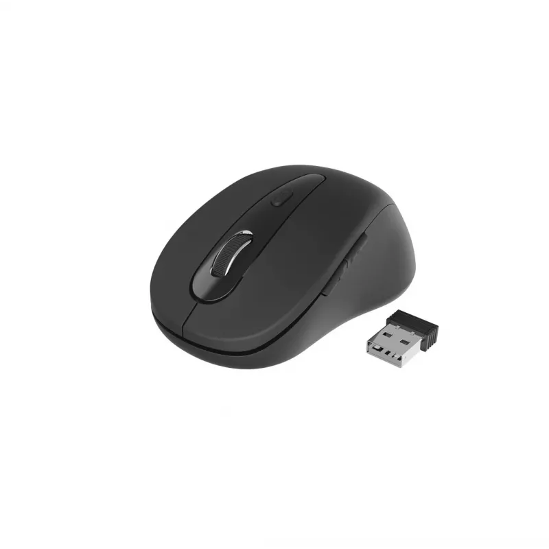 Gembird MUSW-6B-01 Mouse da ufficio per destrorsi RF Wireless Ottico 1600 DPI