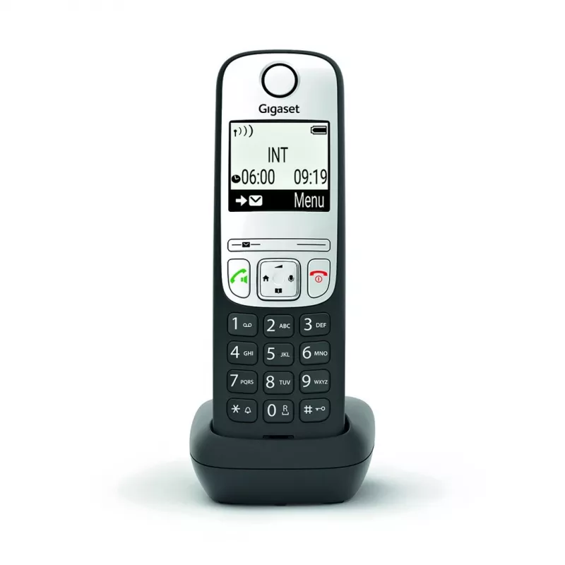 Telefono analogico/DECT Gigaset A690HX identificazione chiamante nero, argento