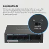 Mercusys switch desktop 6 porte 10/100Mbps con 4 porte PoE+