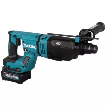 Martello combinato a batteria HR007GM201 XGT, 40 Volt, martello perforatore blu/nero, 2x batteria Li-Ion 4,0 Ah