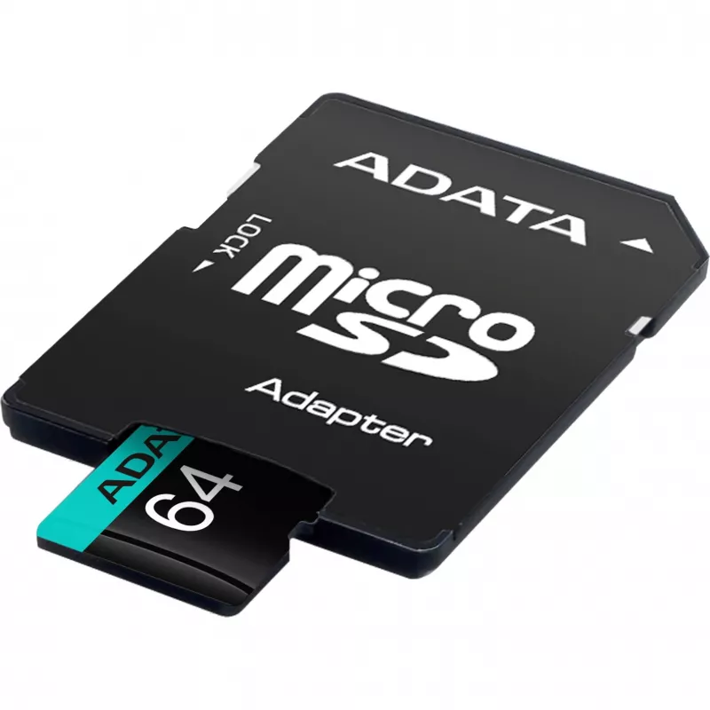 Memoria flash ADATA 64 GB microSDXC UHS-I Premier Pro