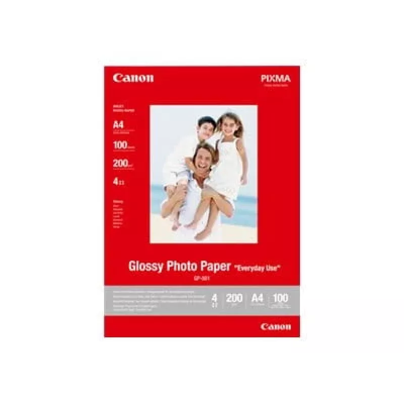 Carta fotografica lucida Canon GP-501 A4