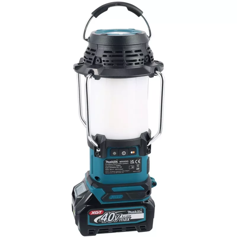 Makita radio MR009GZ 12/14.4/18/40V con lampada