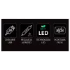 Neon Lights Dog MANTA SNL68MT insegna al neon decorativa bulldog francese