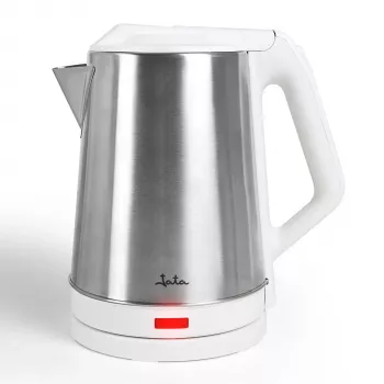 Bollitore elettrico JATA 2 L 1500 W acciaio inox bianco