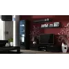 Cama supporto TV SOHO 180 nero/nero lucido