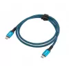 Cavo USB-C M/M USB4 1,5M 240W 60Hz nero-blu