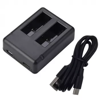 Caricabatterie GOPRO AHDBT501, AHDBT801, doppio