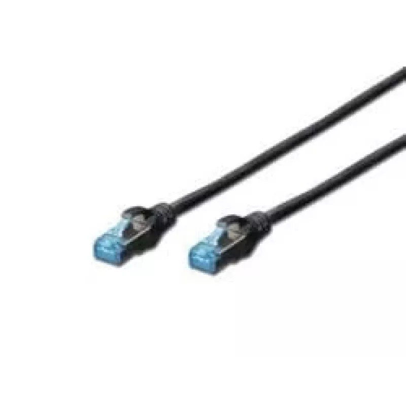 Cavo di rete Digitus CAT 5e SF/UTP RJ-45 RJ-45 0,5 m nero