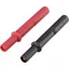 VOLTCRAFT MSL-505 prolunga per puntale di misura [spina da 4 mm - presa da 4 mm] nero, rosso (VC-8085010)