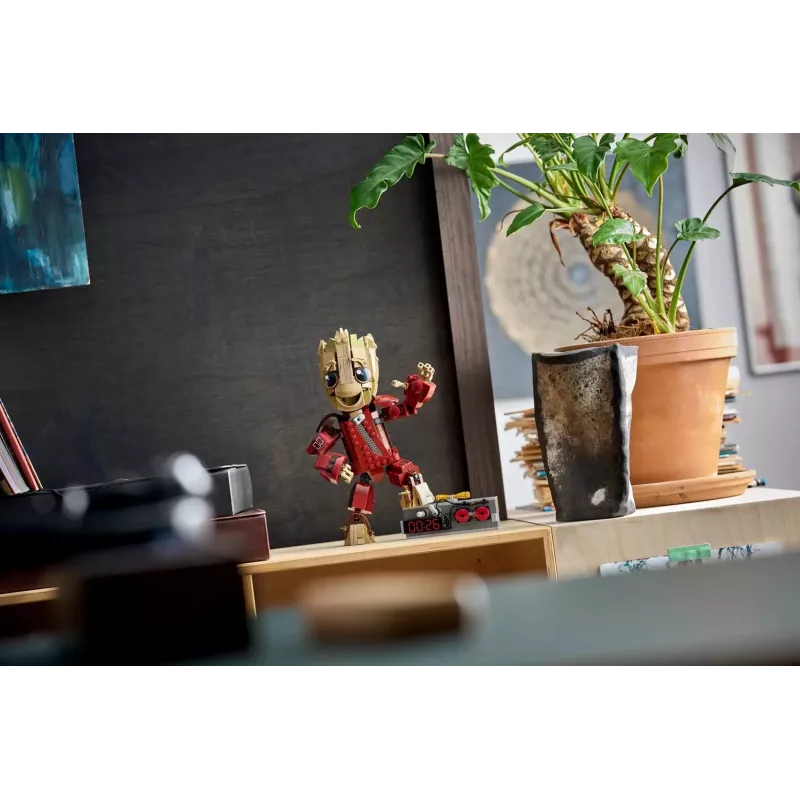 LEGO MARVEL 76341 Groot con tuta Ravager