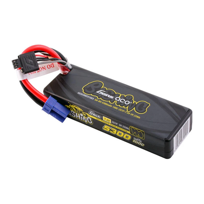 Batteria ricaricabile Gens ace G-Tech 5300mAh 7,4V 100C 2S1P