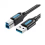 Cavo USB2.0 connettore maschio su connettore maschio/0,5 m nero Coqbd Vention
