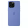iPhone 16 Pro Max custodia in silicone compatibile MagSafe - pervinca