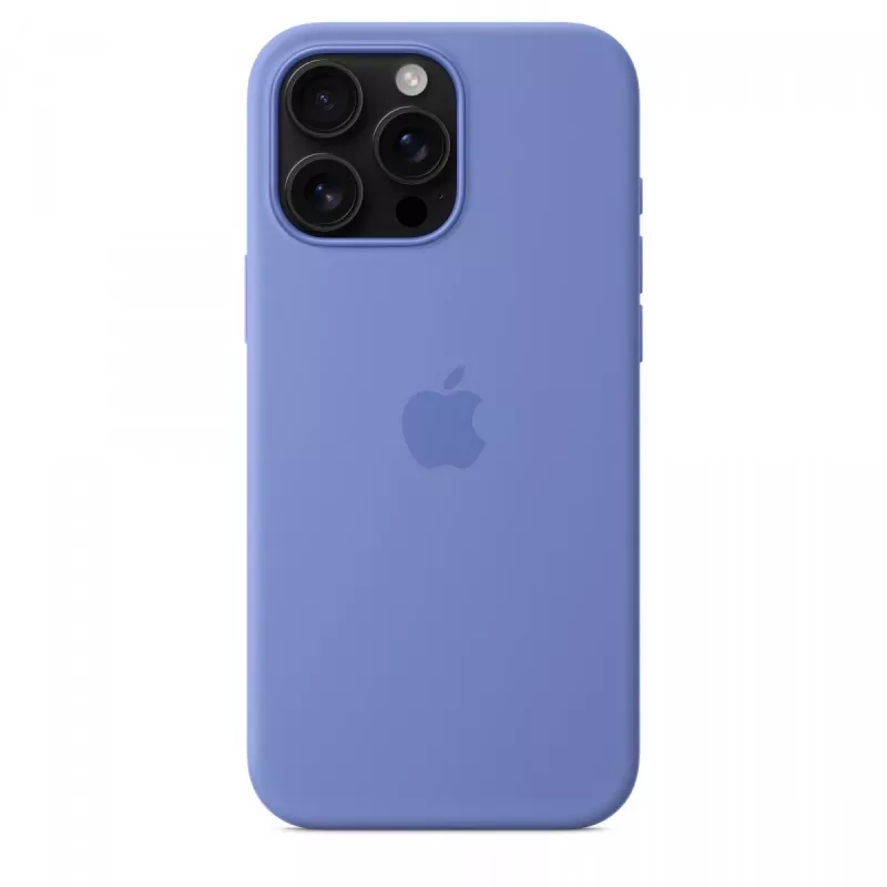 iPhone 16 Pro Max custodia in silicone compatibile MagSafe - pervinca