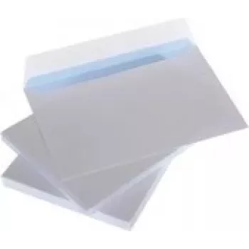 Buste con striscia C4 229x324 mm, bianco 90 g, cartone 500 pz.
