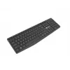 Natec Squid NZB-1989 Kit tastiera e mouse wireless, layout US, nero