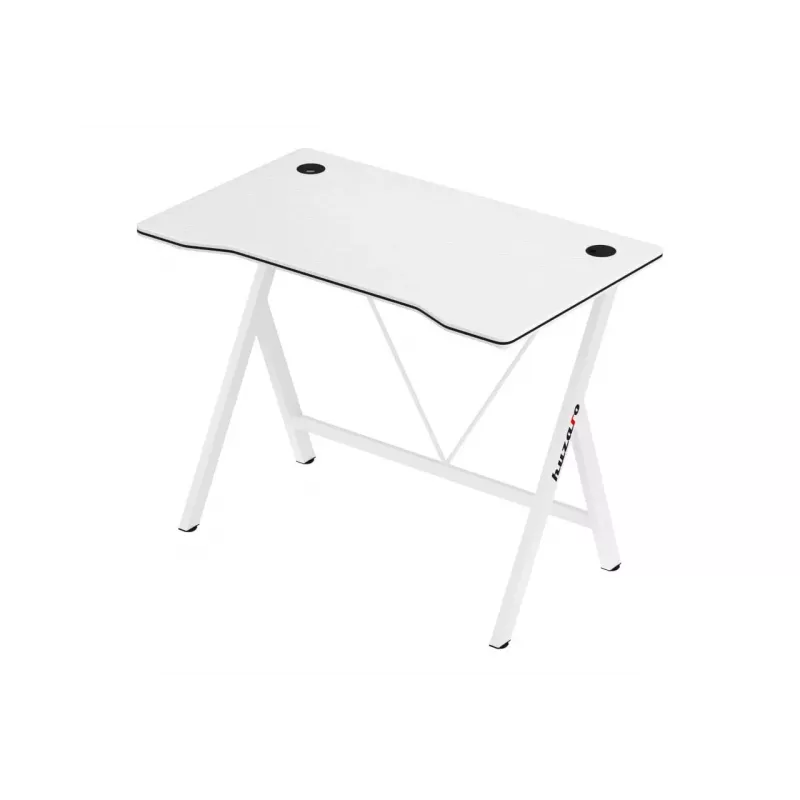 Huzaro Hero 1.4 bianco - scrivania gaming, bianco