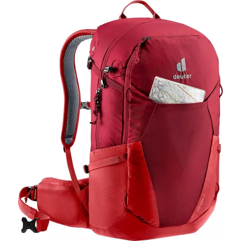 Zaino da trekking Deuter Futura 27 donna rosso