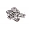 Extralink clip in acciaio per nastro in acciaio da 20mm con denti