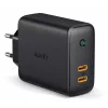 Caricabatterie AUKEY PA-D2 per dispositivi mobili 36W nero per interni