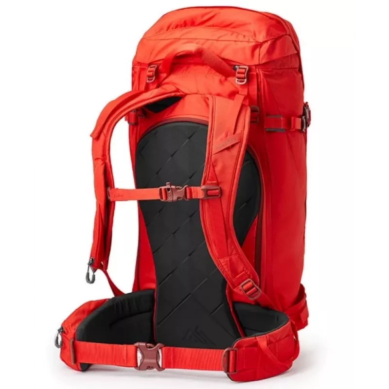Zaino da escursionismo Gregory Targhee M/L 45 l rosso
