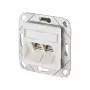 METZ CONNECT 130B12D21102-E - RJ-45 - 6a - -40 - 70 °C - Bianco - Acrilonitrile-butadiene-stirene (ABS) - Zinco - GHMT - CE