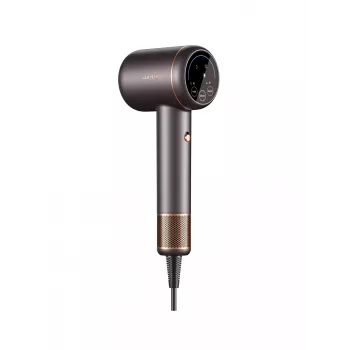 Asciugacapelli Jimmy F8 1600 W, 3 impostazioni di temperatura, funzione ioni, accessorio diffusore, grigio