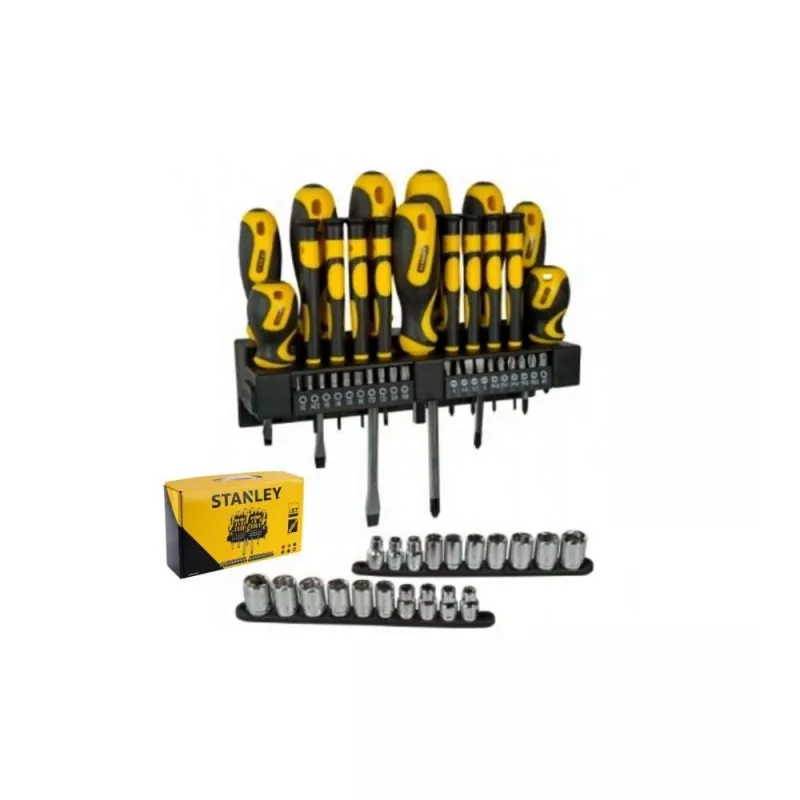 Set di cacciaviti STANLEY STHT0-62143 — set da 57 pezzi, peso 3,56 kg